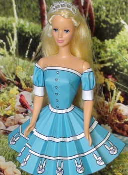 Alice Barbie Blue