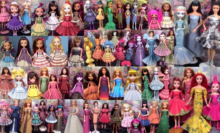 Printable Doll Clothes Mega Pack