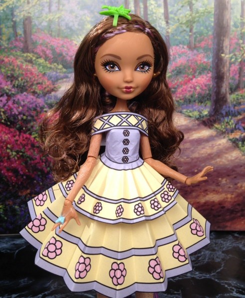 Cedar Wood Printable Doll Clothes
